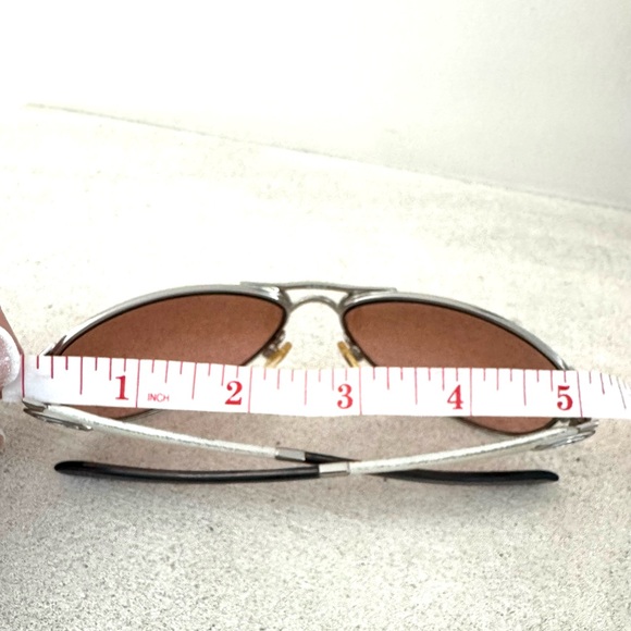 OAKLEY Women’s Aviator Sunglasses Rose Gold Lenses + Cloth & Case - Picture 14 of 16